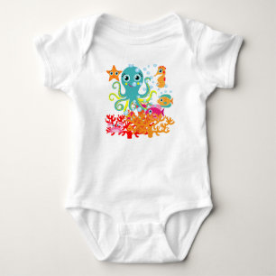 Willkommen zum Ozean Baby Strampler