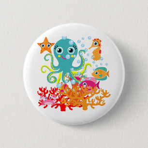 Willkommen zum Ozean Button