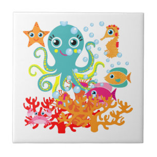 Willkommen zum Ozean Fliese