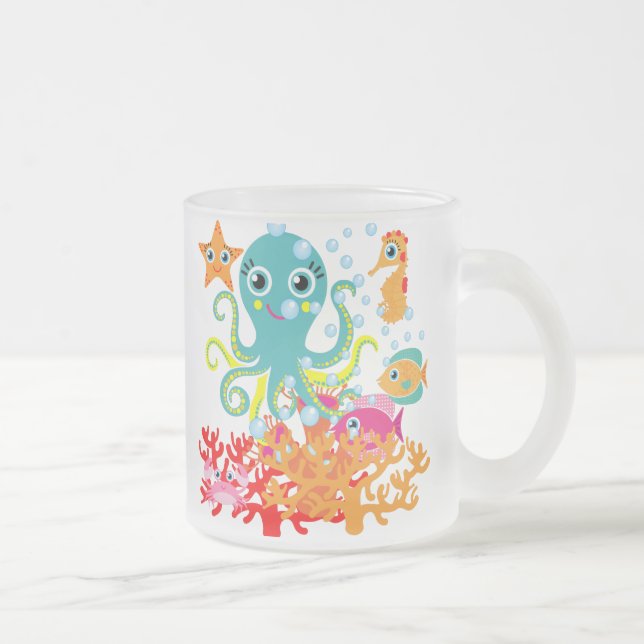 Willkommen zum Ozean Mattglastasse (Rechts)