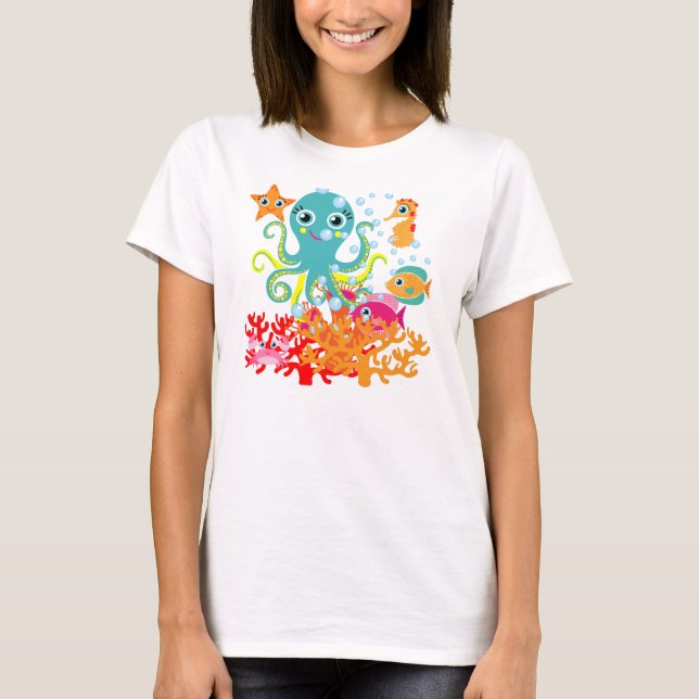 Willkommen zum Ozean T-Shirt (Vorderseite)