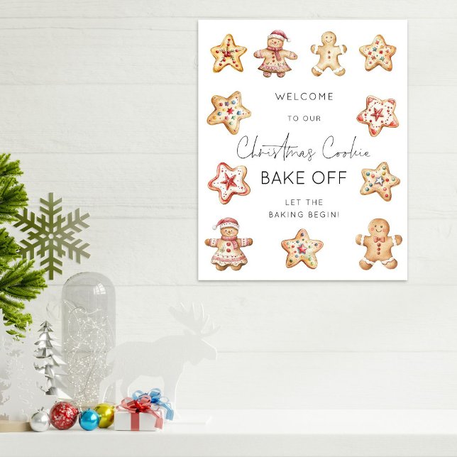 Willkommen zum Weihnachtsbake Poster (Von Creator hochgeladen)