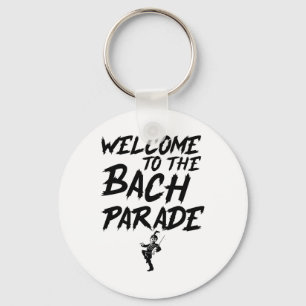 Willkommen zur Bach-Parade Braut-Squad Gothic Bach Schlüsselanhänger
