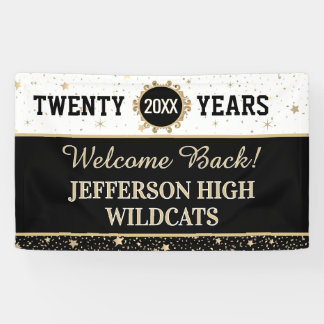 Willkommen zurück! 20. Klassentreffen Banner