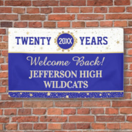 Willkommen zurück! 20. Wiedersehensfeier-Banner Banner