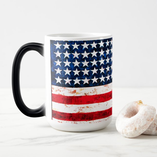 Willkommen zurück, Amerika! Verwandlungstasse (Mit Donut)