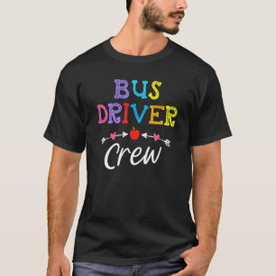 Willkommen zurück bei der Schulbusfahrer-Crew am e T-Shirt