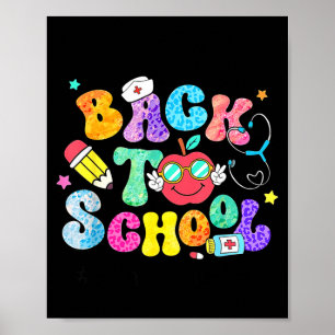 Willkommen zurück bei der Schulkrankenschwester am Poster