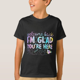 Willkommen zurück im Glad Youre zurück zum Tee der