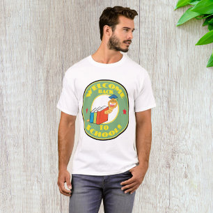 Willkommen zurück im Schulbuchwurm T-Shirt
