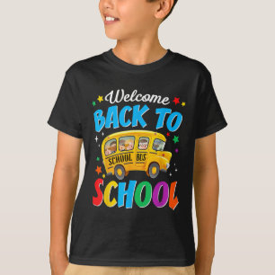 Willkommen zurück im Schulbusfahrer am ersten Schu T-Shirt