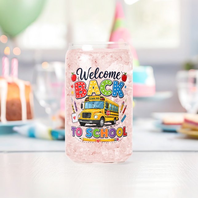 Willkommen zurück im Schulbusfahrer Erster Tag Dosenglas (Insitu (Geburtstag))