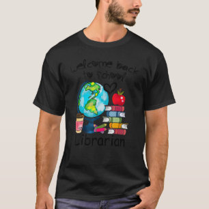 Willkommen zurück in der globalen bibliografischen T-Shirt