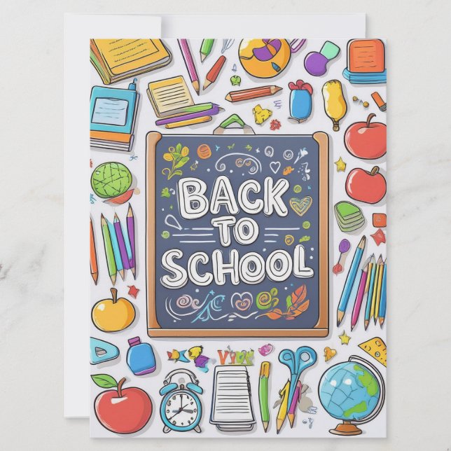 Willkommen zurück in der Schule! (Vorderseite)