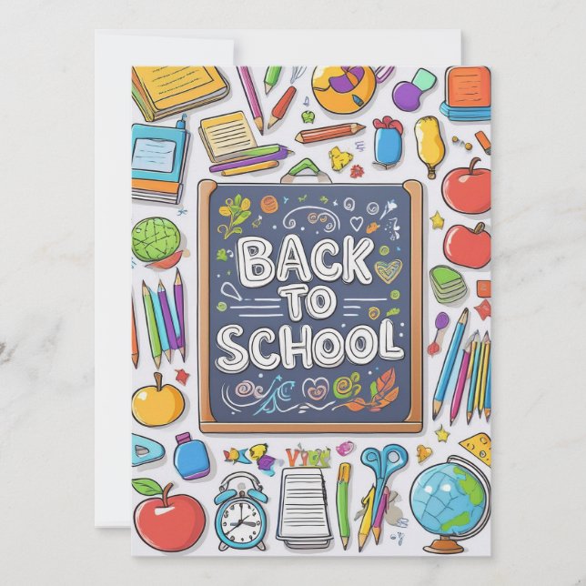 Willkommen zurück in der Schule! (Vorderseite)
