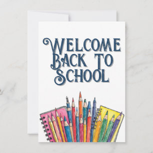 Willkommen zurück in der Schule – Bunter Start