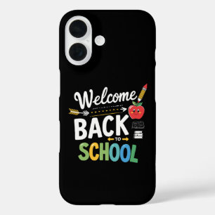 Willkommen zurück in der Schule Erster Schultag Le iPhone 16 Hülle