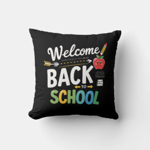 Willkommen zurück in der Schule Erster Schultag Le Kissen