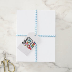 Willkommen zurück in der Schule Geschenkanhänger