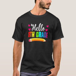 Willkommen zurück in der Schule Hallo 8. Klasse Sq T-Shirt