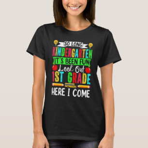 Willkommen zurück in der Schule Hallo Erste Klasse T-Shirt