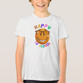 Willkommen zurück in der Schule – Lustiger und bun Tri-Blend Shirt