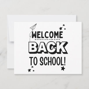 Willkommen zurück in der Schule! Save The Date