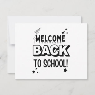 Willkommen zurück in der Schule! Save The Date