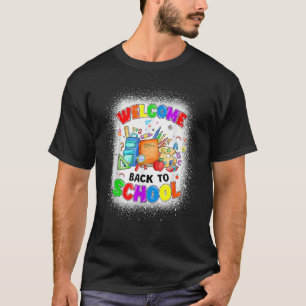 Willkommen zurück in der Schule Süße Lehrer Schül T-Shirt