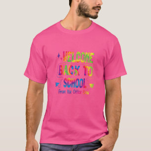 Willkommen zurück in die Schule von Office Crew Kr T-Shirt
