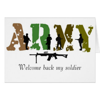 Willkommen zurück mein Soldat