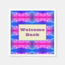 Willkommen Zurück Neon Krawatte-Färbung Muster Fei