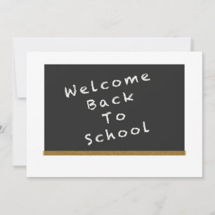 Willkommen zurück zu den Einladungen zur Schule