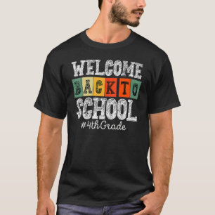 Willkommen zurück zu den Schülern der 4. Klasse T-Shirt