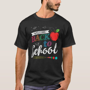 Willkommen zurück zu den Schulkindern am ersten Sc T-Shirt