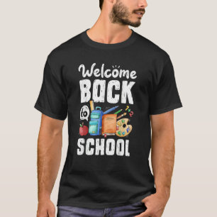 Willkommen zurück zu den Schullehrern Schülerinnen T-Shirt