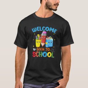 Willkommen zurück zum ersten Schultag T-Shirt