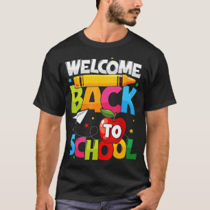 Willkommen zurück zum ersten Schultag T-Shirt