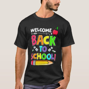 Willkommen zurück zum ersten Schultag T-Shirt