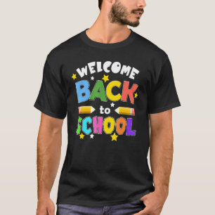 Willkommen zurück zum ersten Schultag T-Shirt