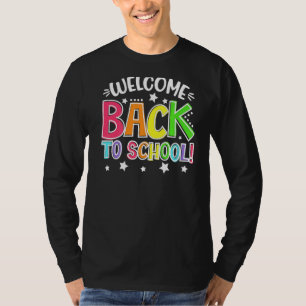 Willkommen zurück zum ersten Schultag T-Shirt