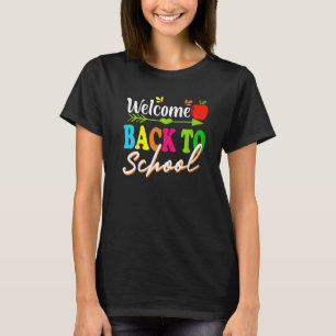Willkommen zurück zum ersten Schultag T-Shirt