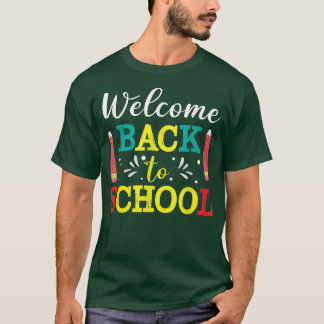 Willkommen zurück zum ersten Schultag T-Shirt