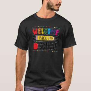 Willkommen zurück zum ersten Schultag T-Shirt