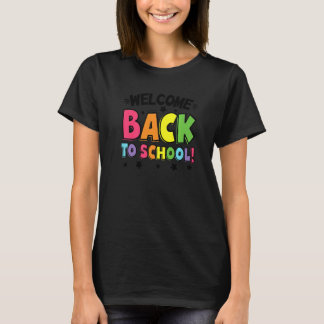 Willkommen zurück zum ersten Schultag T-Shirt