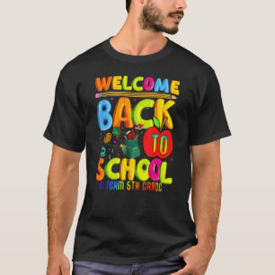 Willkommen zurück zum ersten Schultag T-Shirt