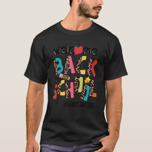 Willkommen zurück zum Headstart-Life Leopard der S T-Shirt