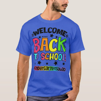 Willkommen zurück zum Kindergarten Lehrer Studen T-Shirt
