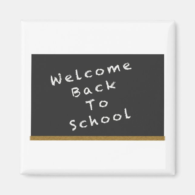 Willkommen zurück zum Magneten der Schule Magnet (Vorne)