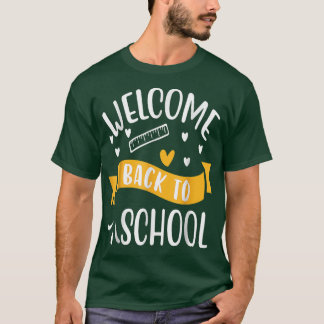 Willkommen zurück zum Newsletter der Schule T-Shirt